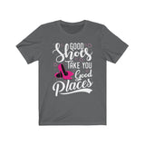 Good Shoes Good Places Tee Style1 (Font White) - Accessories for shoes