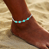 Luminous Tassel Anklet Bracelet Chain - Accessories for shoes