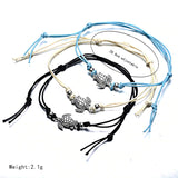 Beach Turtle Charm String Anklet Bracelet - Accessories for shoes