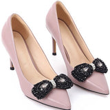 Elegant Crystal Bowknot - Accessories for shoes