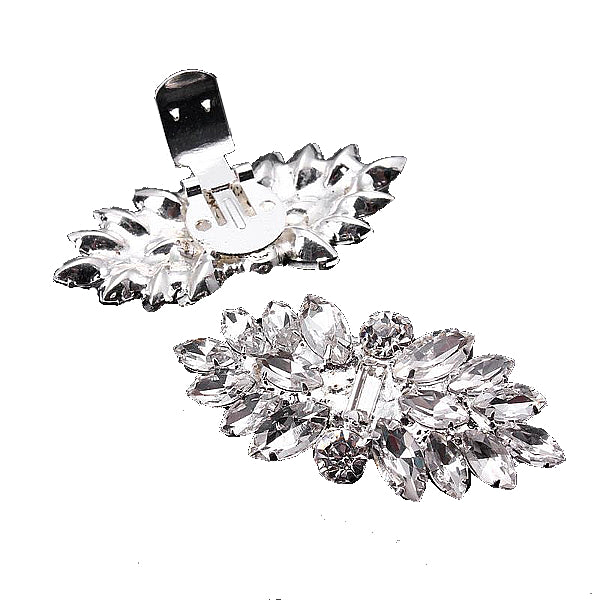 Crystal Butterfly Rhinestone Shoe Clip - Accessories for shoes