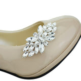 Crystal Butterfly Rhinestone Shoe Clip - Accessories for shoes