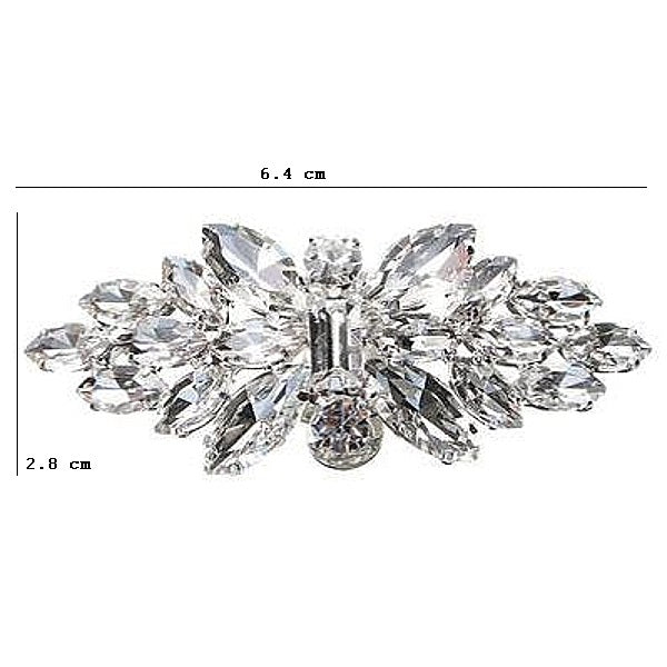 Crystal Butterfly Rhinestone Shoe Clip - Accessories for shoes