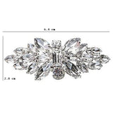 Crystal Butterfly Rhinestone Shoe Clip - Accessories for shoes