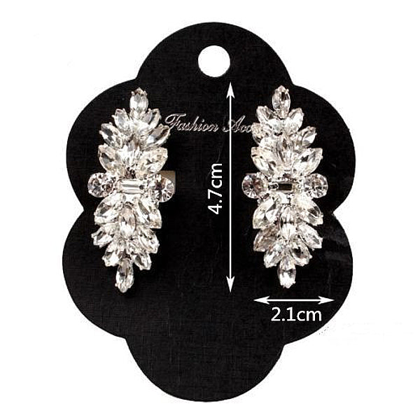 Crystal Butterfly Rhinestone Shoe Clip - Accessories for shoes