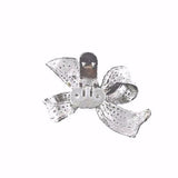 Flower Bow A Grade Rhinestones Shoe Clip - Accessories for shoes