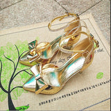 Leather Rhinestone Crystal Shoe Band - Accessories for shoes
