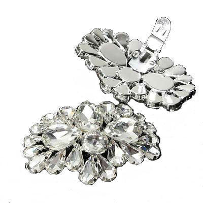 Crystal Horse Eye Rhinestone Shoe Clip - Accessories for shoes