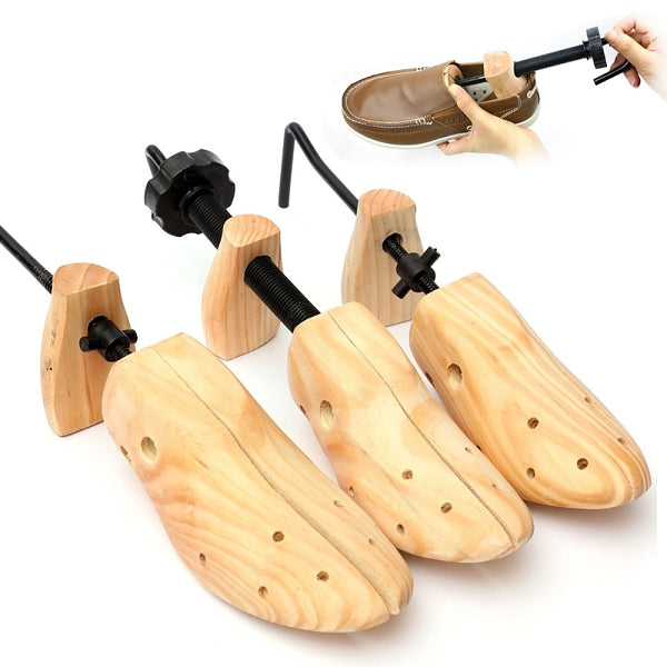 Adjustable Wooden Shoe Stretcher Tree Shaper - Accessories for shoes