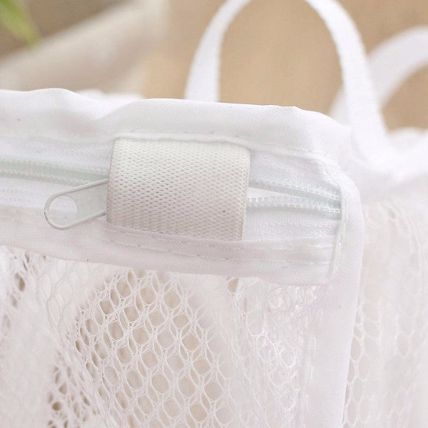 Portable Laundry Storage Organizer Mesh Shoes Bag - Accessories for shoes