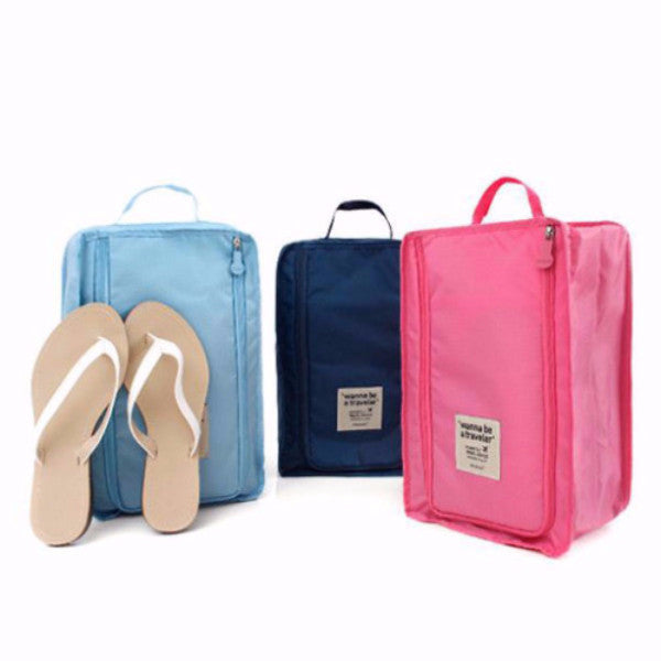One-piece Travel Storage Bag Nylon Portable Organizer Bag - Accessories for shoes