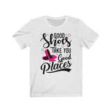 Good Shoes Good Places Tee Style1 (Font Black) - Accessories for shoes