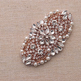 Handmade Rhinestones Appliques Patch - Style2 - Accessories for shoes