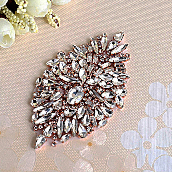 Handmade Rhinestones Appliques Patch - Style4 – accessories4shoes