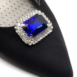 Fashion Crystal Rhinestone Shoe Clip - Accessories for shoes