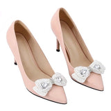 Elegant Crystal Bowknot - Accessories for shoes