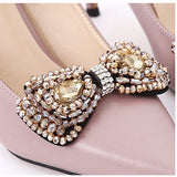 Elegant Crystal Bowknot - Accessories for shoes