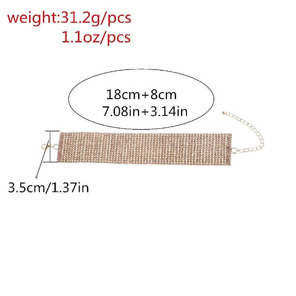 Rhinestone Anklet Bracelet Chain - Accessories for shoes