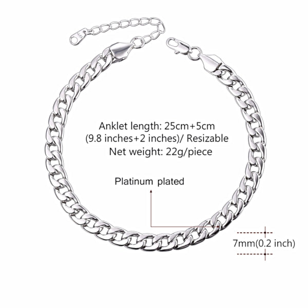 Multi-layer Snake Bracelet Anklet Chain - Accessories for shoes