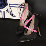 58cm Women Shoe Decoration Cross-tie Belt Strap - Accessories for shoes