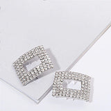 Crystal Rectangle Shoe Buckle - Accessories for shoes