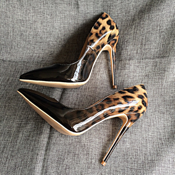 Cheetah shoes heels Outlet