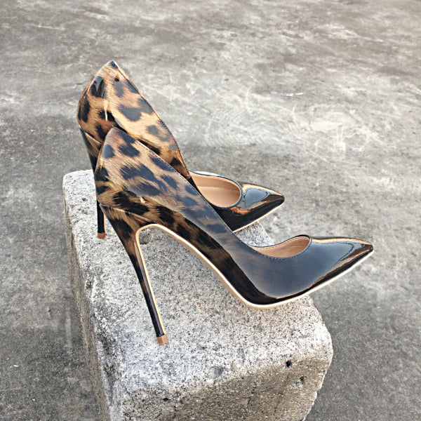 Leopard Print High Heels Pumps - Accessories for shoes