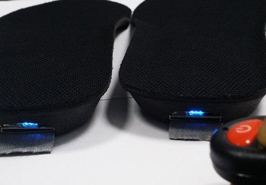 Heating Shoe-pad Battery Powered With Wireless Remote - Accessories for shoes