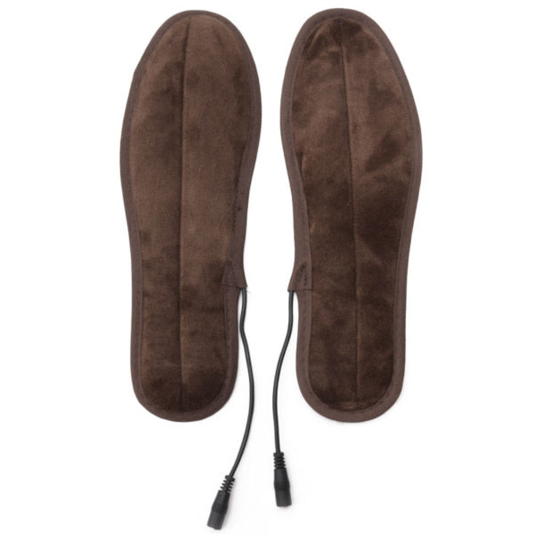 USB Electric Powered Fur Heated Insoles - Accessories for shoes