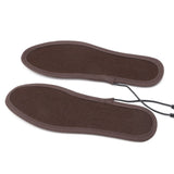 USB Electric Powered Fur Heated Insoles - Accessories for shoes