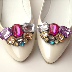 Elegant Multi-Color Crystal Rhinestone Shoes Clip – accessories4shoes