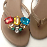 Elegant Multi-Color Crystal Rhinestone Shoes Clip - Accessories for shoes