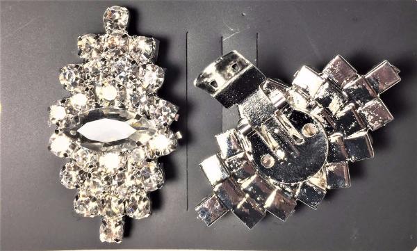Navette Break Rhinestone Shoe Clip - Accessories for shoes