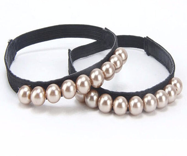 Beautiful Artificial Pearl Decoration Band Strap - Accessories for shoes