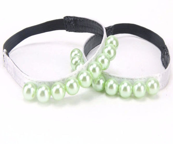 Beautiful Artificial Pearl Decoration Band Strap - Accessories for shoes