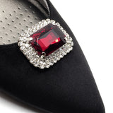 Fashion Crystal Rhinestone Shoe Clip - Accessories for shoes