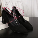 High Quality Elastic Transparent Ankle Shoes Strap - Accessories for shoes