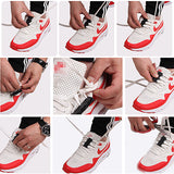 Magnetic Casual Sneaker Shoes No-Tie Shoelace - Accessories for shoes