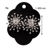 Snow-Flower Crystal Rhinestone Shoe Clip - Accessories for shoes