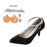 Patent Leather Ankle Shoe Belt Strap - Accessories for shoes