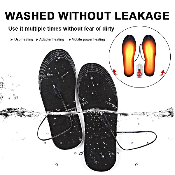USB Electric Powered Heated Insoles - Accessories for shoes