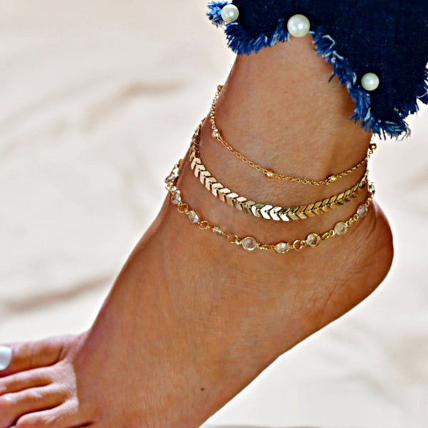 Vintage hot sale ankle bracelet
