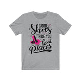 Good Shoes Good Places Tee Style1 (Font Black) - Accessories for shoes