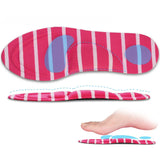 One-pair Women Feet Care Massage High Heels Sponge 3D Shoe Insoles Cushions Pads - Accessories for shoes