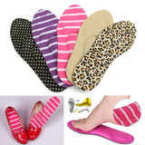 One-pair Women Feet Care Massage High Heels Sponge 3D Shoe Insoles Cushions Pads - Accessories for shoes