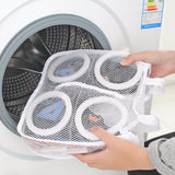 Portable Laundry Storage Organizer Mesh Shoes Bag - Accessories for shoes