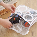 Portable Laundry Storage Organizer Mesh Shoes Bag - Accessories for shoes